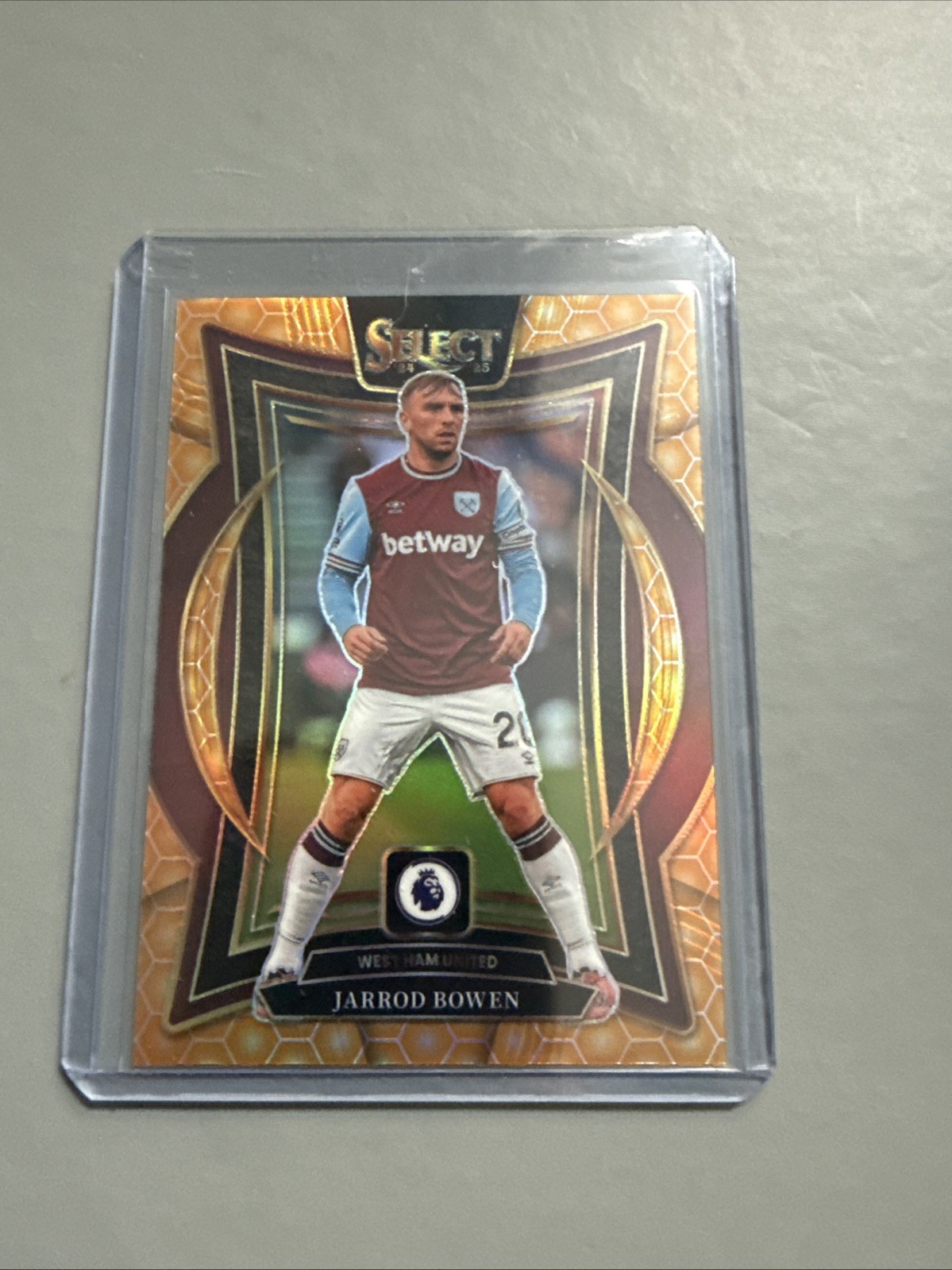 2024/2025 Select Premier League Jarrod Bowen Honeycomb CASE HIT West Ham for sale on Ebay