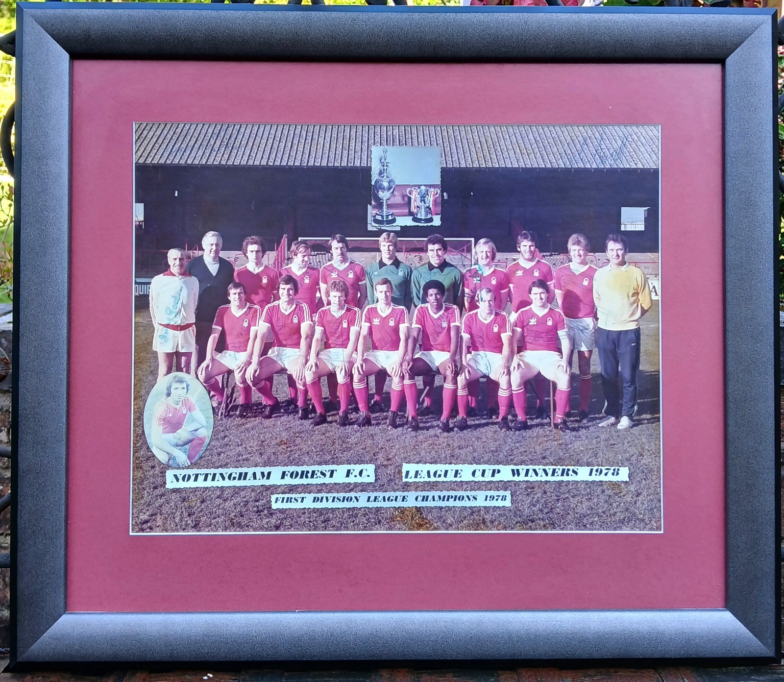 Nottingham Forest 1978 Champion Winning Football Team  Signed Photograph  for sale on Ebay