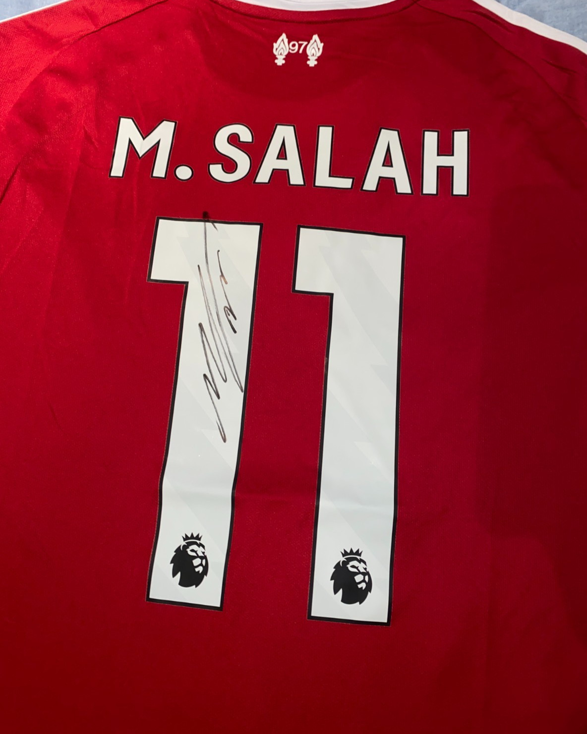 MOHAMED Mo SALAH Hand Signed Liverpool #11 25/26 Home Jersey With Certified COA for sale on Ebay
