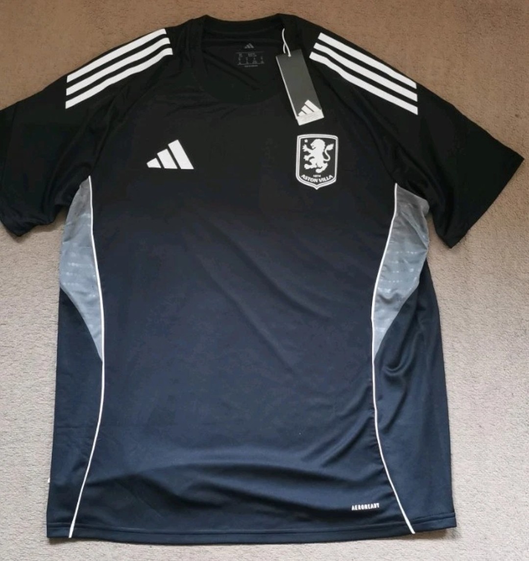 Aston Villa Adidas Training Top Xl Brand New with Tags for sale on Ebay