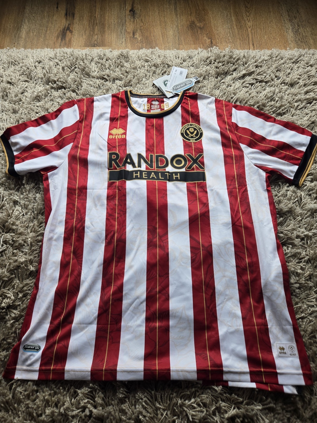 Limited Edition Sheffield United Shirt No 452/620 BNWT for sale on Ebay