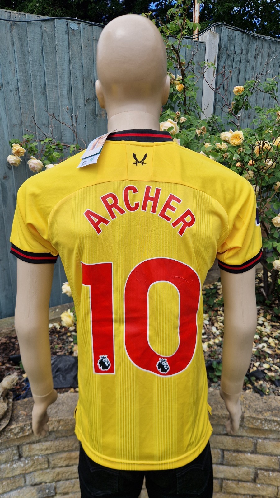 2023/24 Sheffield United Away Shirt ARCHER 10 (Brand New with Tag): Size S for sale on Ebay