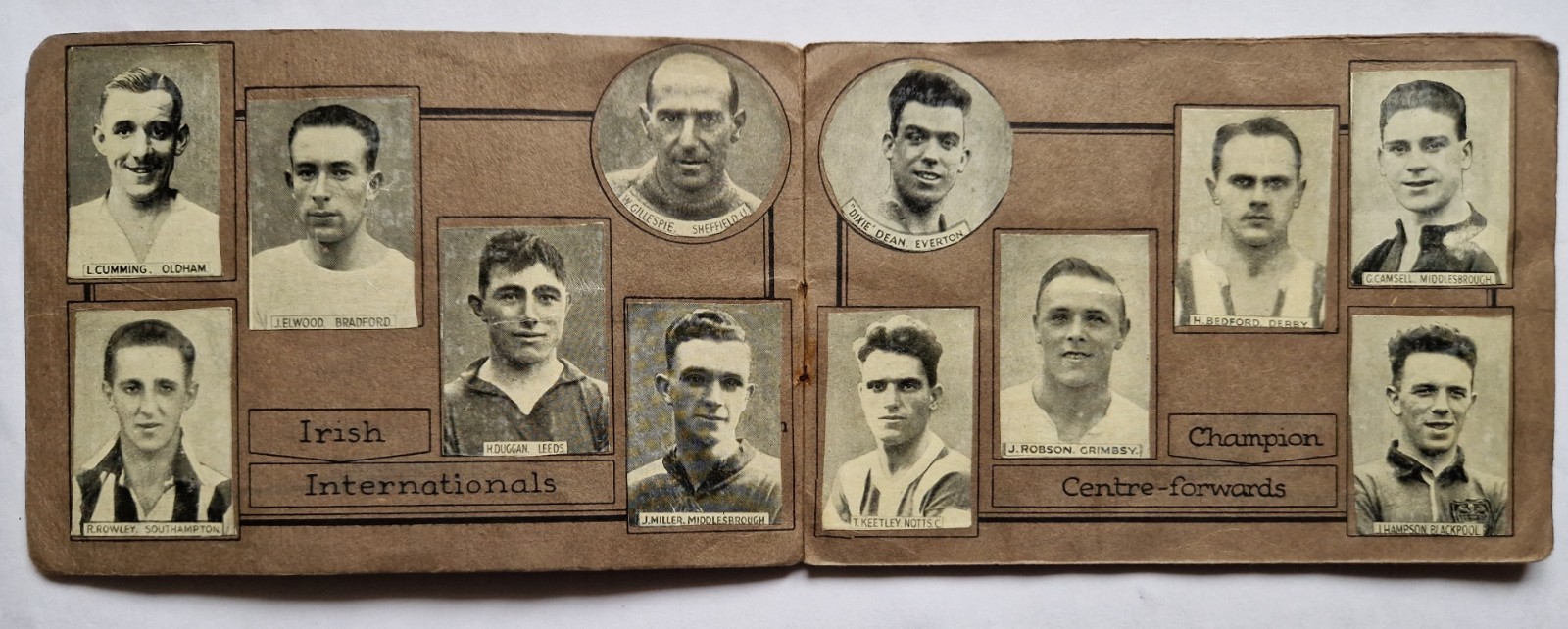 The Champion Album Of Famous Footballers 1930 Everton Newcastle Rangers Hearts for sale on Ebay