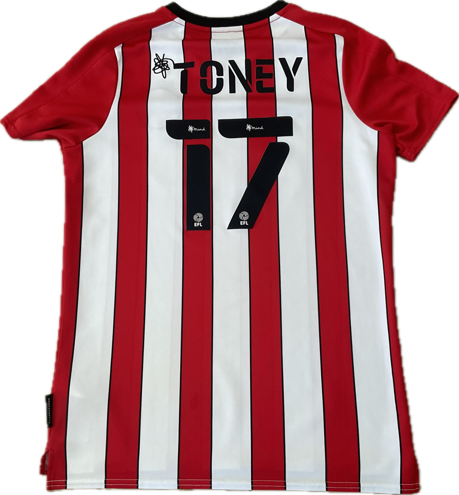 brentford 20 21 kit very good condition youth XL Toney 17 with shorts  for sale on Ebay