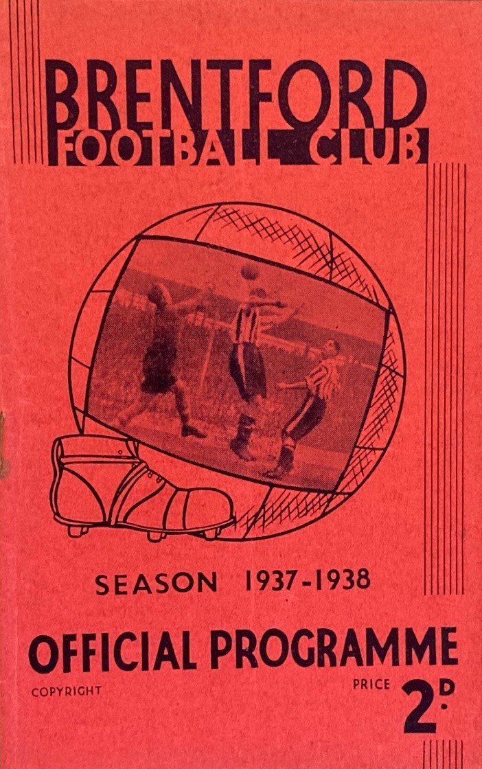 Brentford v Preston North End Div 1 1937/38 for sale on Ebay