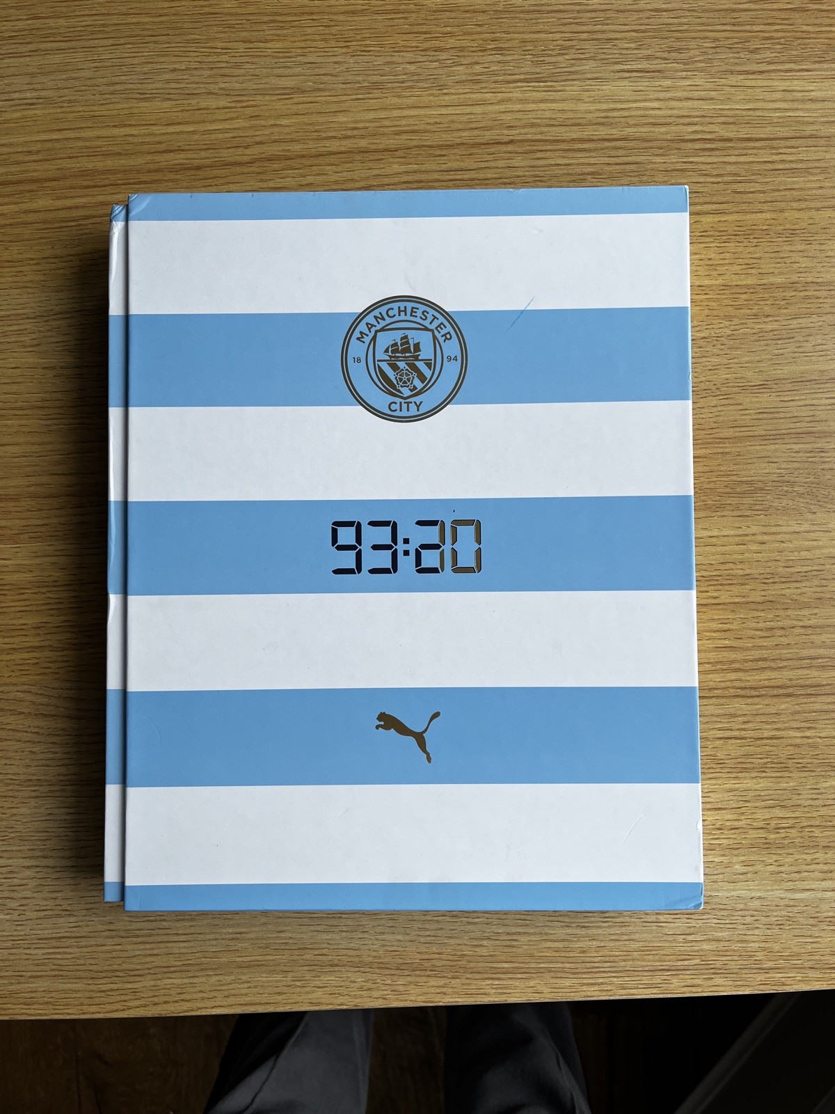 Limited Edition Manchester City 93:20 AGUERO Puma Collectors Shirt 0222/2012 for sale on Ebay