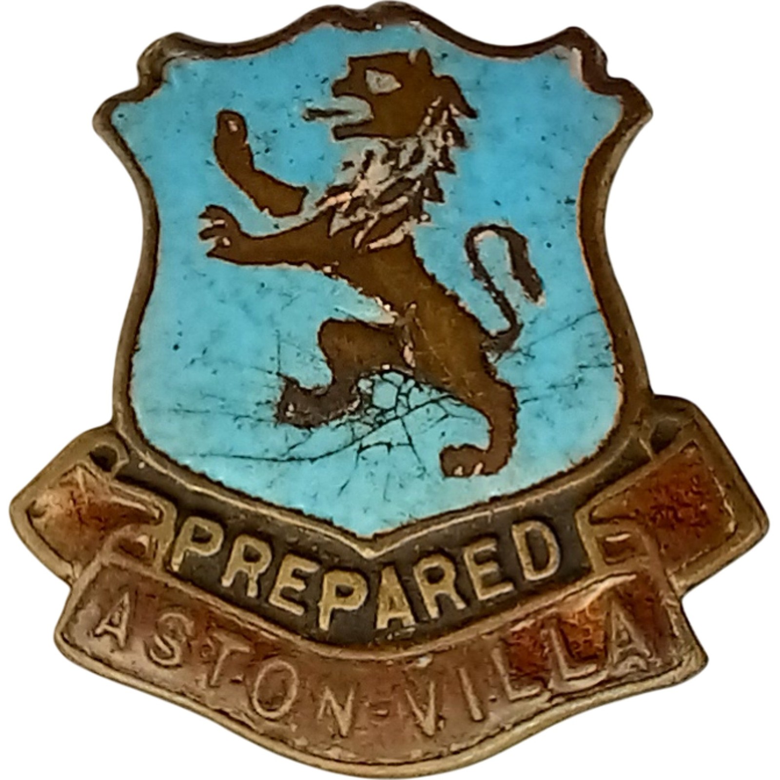 Aston Villa Vintage Enamel Pin Badge – Used for sale on Ebay