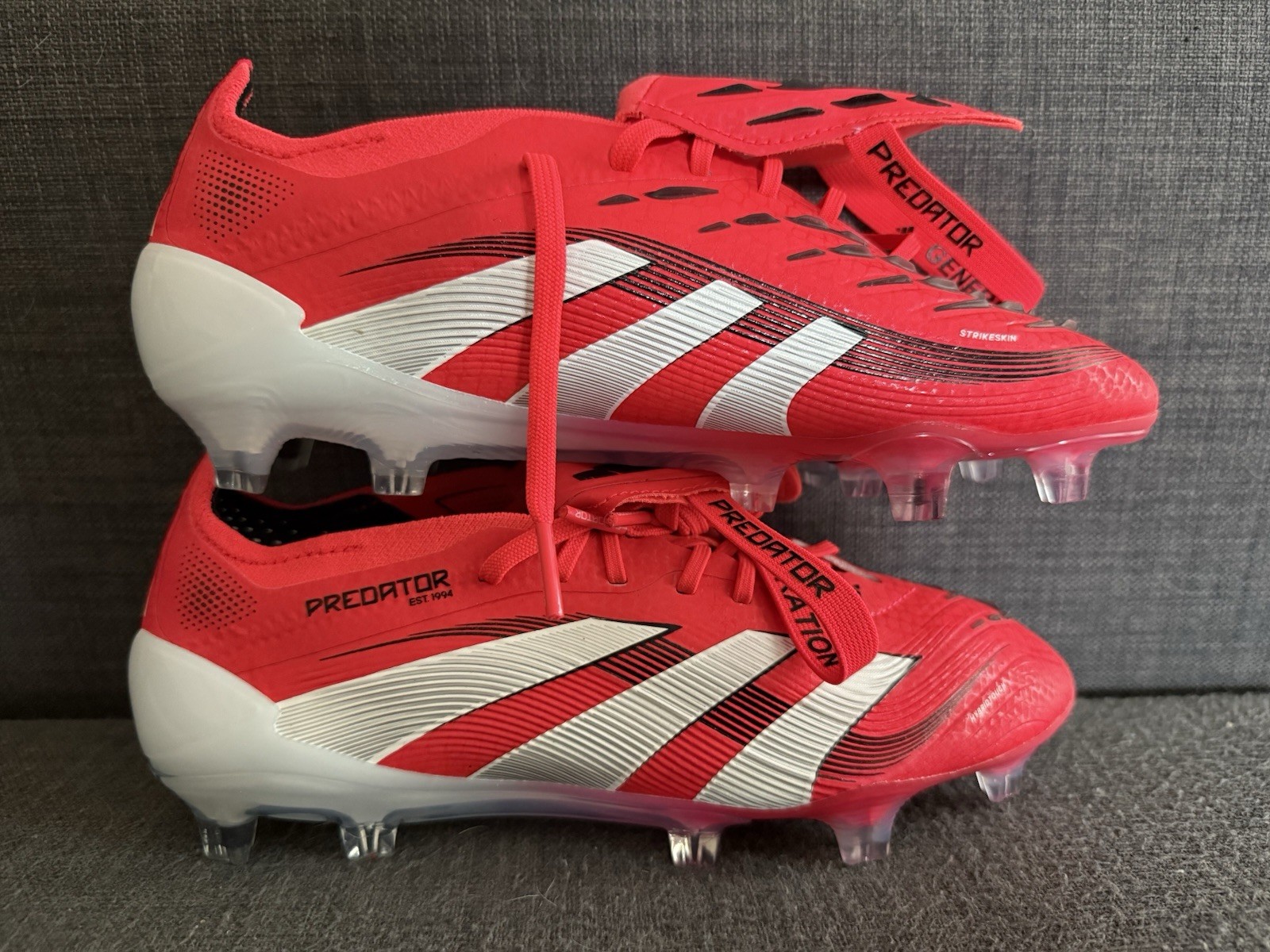 Adidas Predator Tongue Football Boots Size 4.5 for sale on Ebay