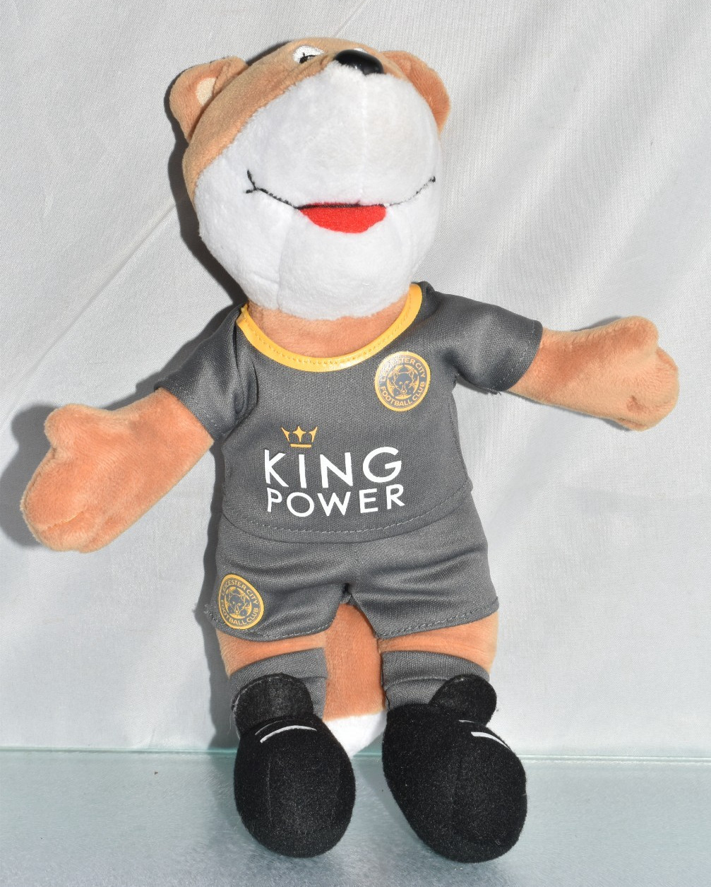 LEICESTER CITY FOOTBALL CLUB 2018 KIT FOX MASCOT SOFT PLUSH TOY for sale on Ebay
