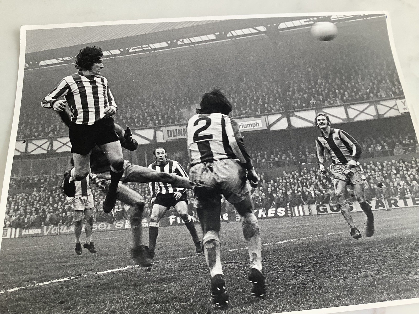 Sunderland v West Bromwich Albion WBA Press Photo 1.3.75 for sale on Ebay