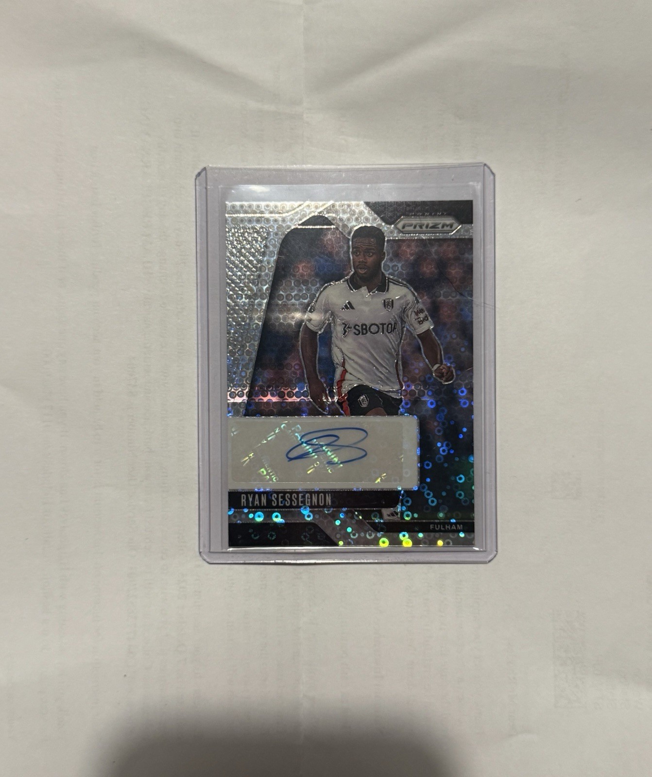 Fulham RYAN SESSEGNON AUTO - 2024/25 PANINI PRIZM PREMIER LEAGUE AUTOGRAPH for sale on Ebay