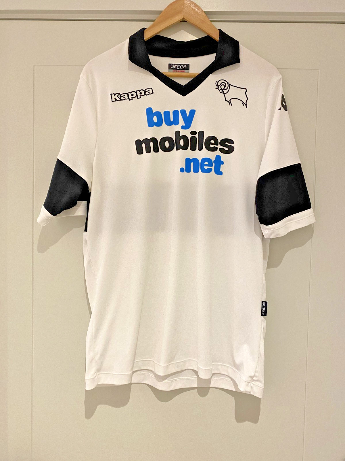 Derby County 2013/14 Home Shirt Kappa Size XXL Excellent Vintage Football Jersey for sale on Ebay