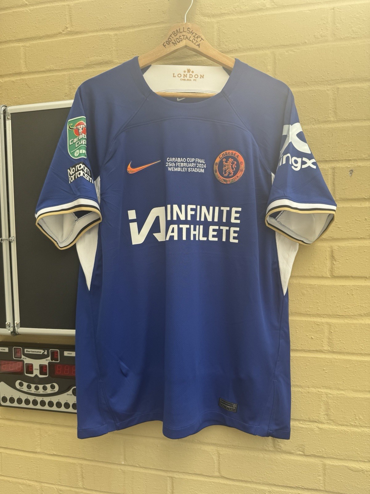 Chelsea 2023-24 Home Football Shirt Men’s Large #20 PALMER Carabao Cup Final for sale on Ebay