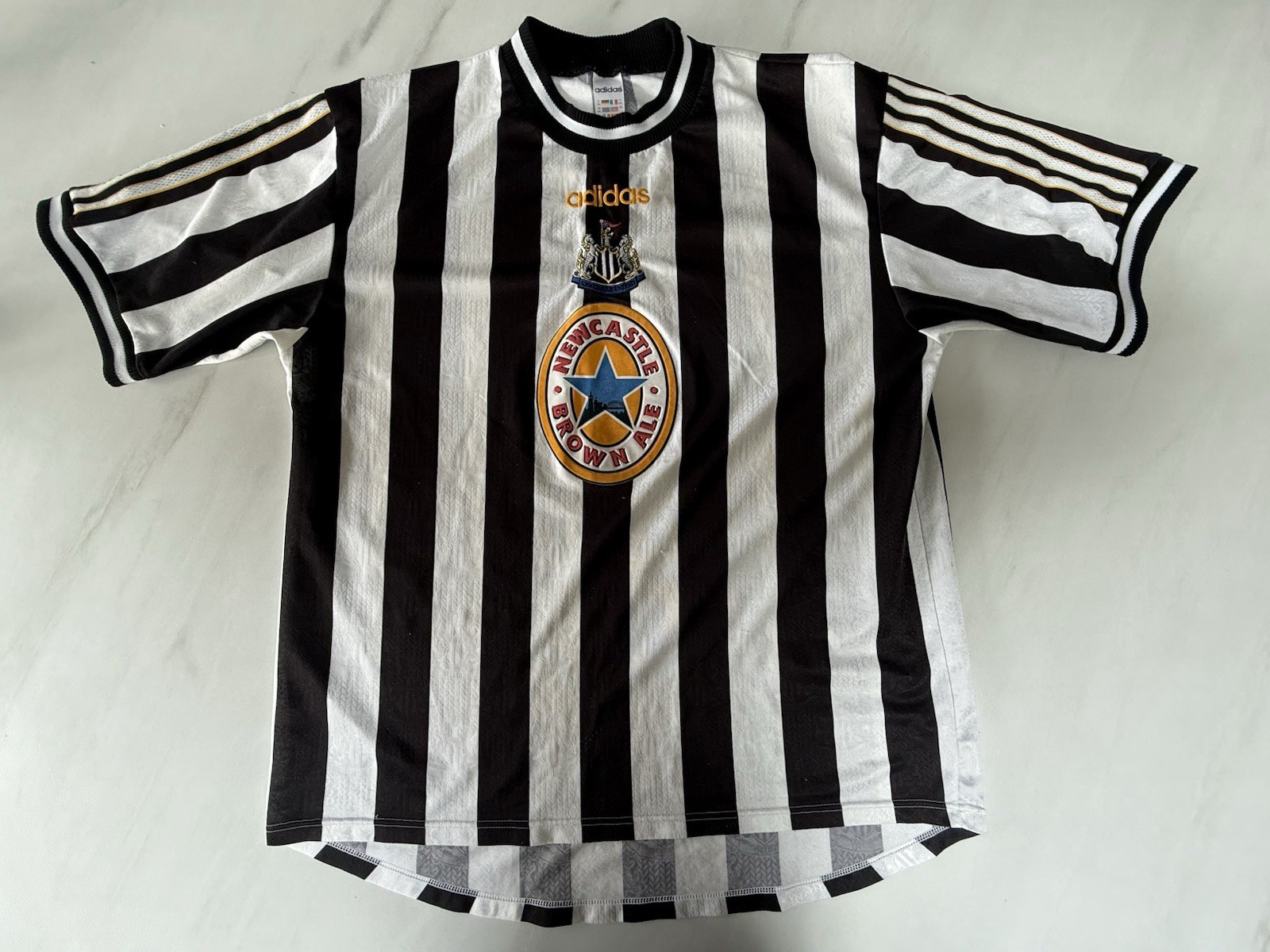 Original Authentic Adidas Newcastle United 1997/1998 Home Shirt 2XL XXL VGC for sale on Ebay