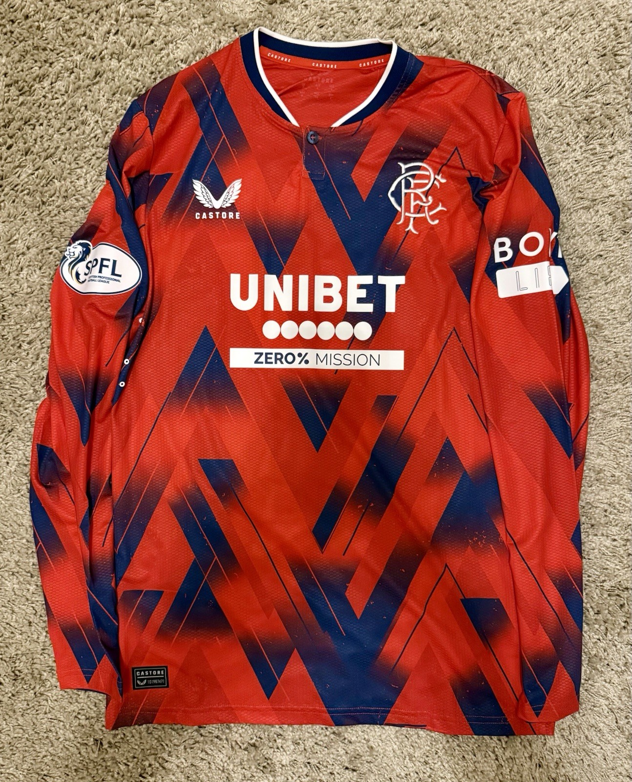 Glasgow Rangers 23/24 4th Match Shirt Scott Wright 23 for sale on Ebay