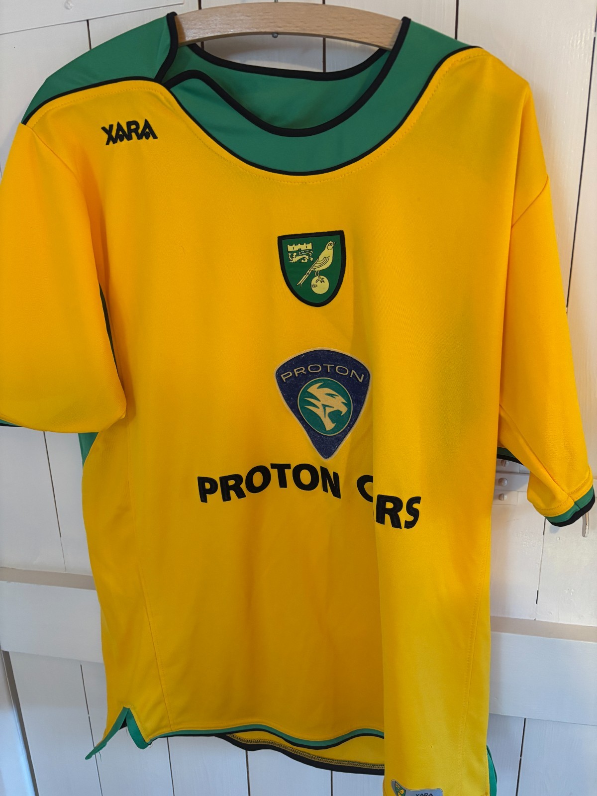 Norwich City FC original home shirt season 2005-2006 for sale on Ebay