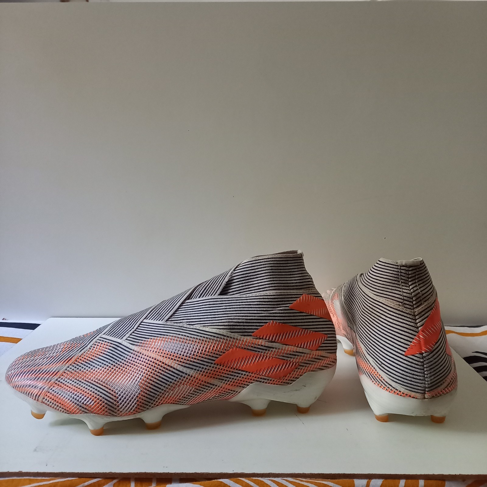 adidas Nemeziz .1 FG 2021 FW7330 UK8.5 Superspectral Pack Boots Laceless Rare for sale on Ebay