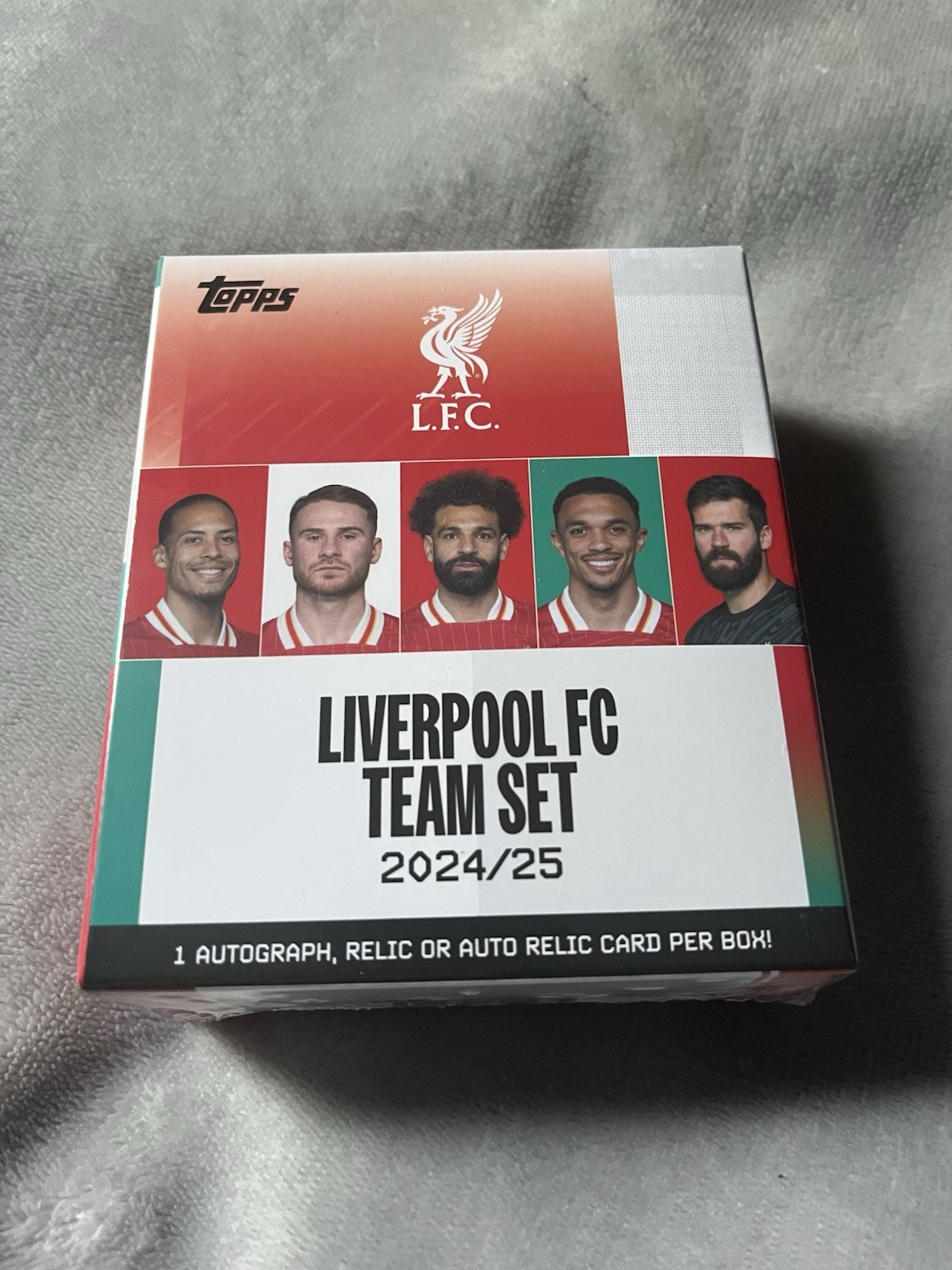 Full Sealed box Topps Liverpool Team Set 2024/25   Trading Cards  for sale on Ebay