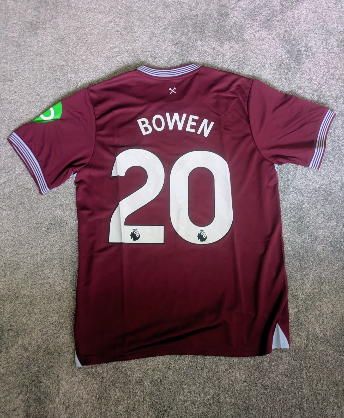 West Ham Jared Bowen 25/26 Home Shirt Size L for sale on Ebay