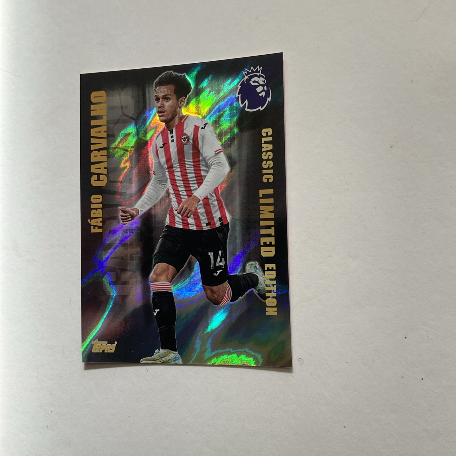 Topps Premier League 2026 Fabio Carvalho Brentford Classic Limited Edition for sale on Ebay