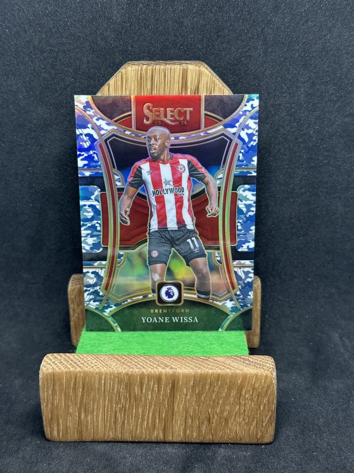 Yoane Wissa Winter Camo Prizm /110 Panini Select 23/24 Brentford  for sale on Ebay