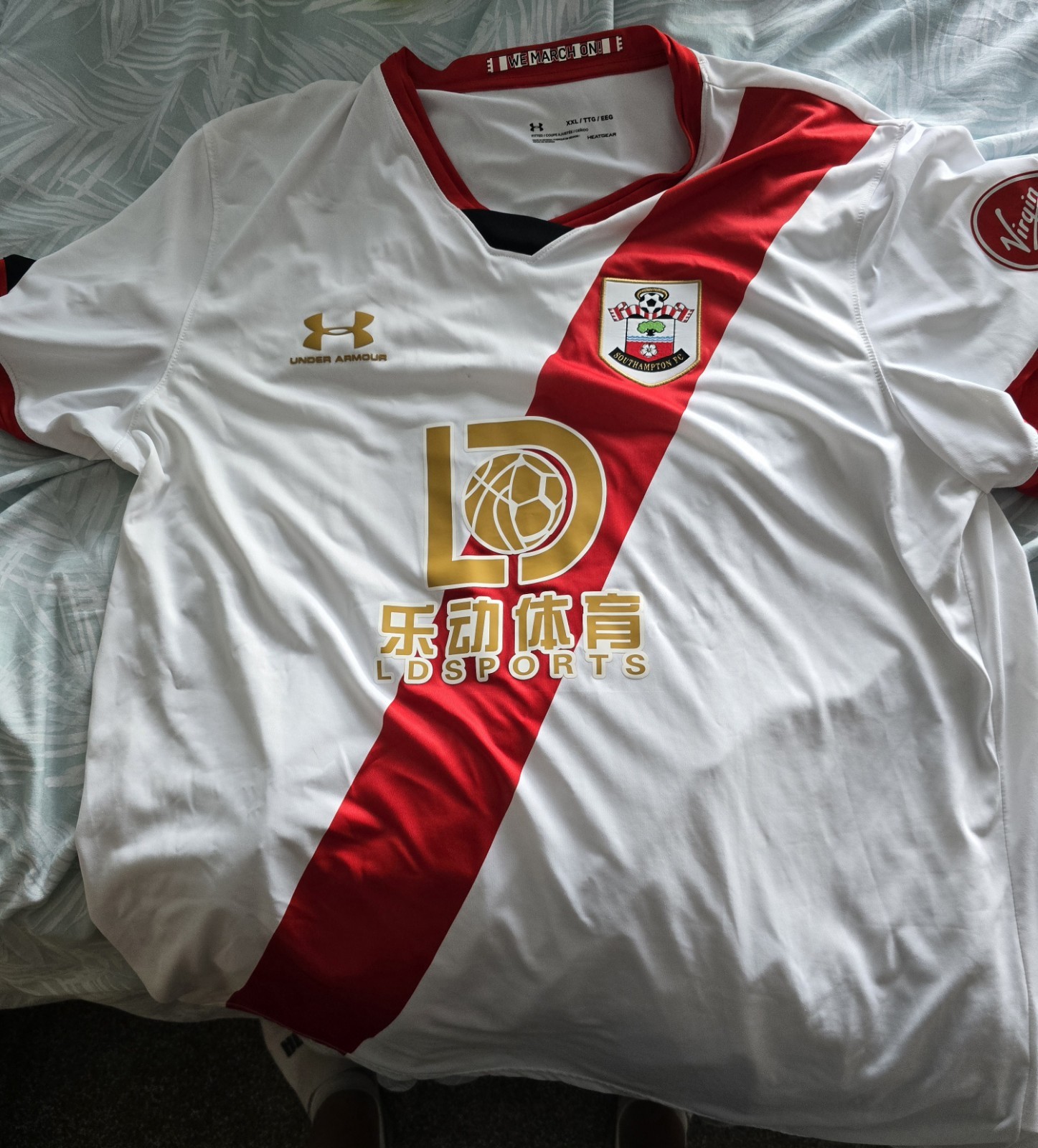 Southampton Away Shirt 20/21 XXL for sale on Ebay