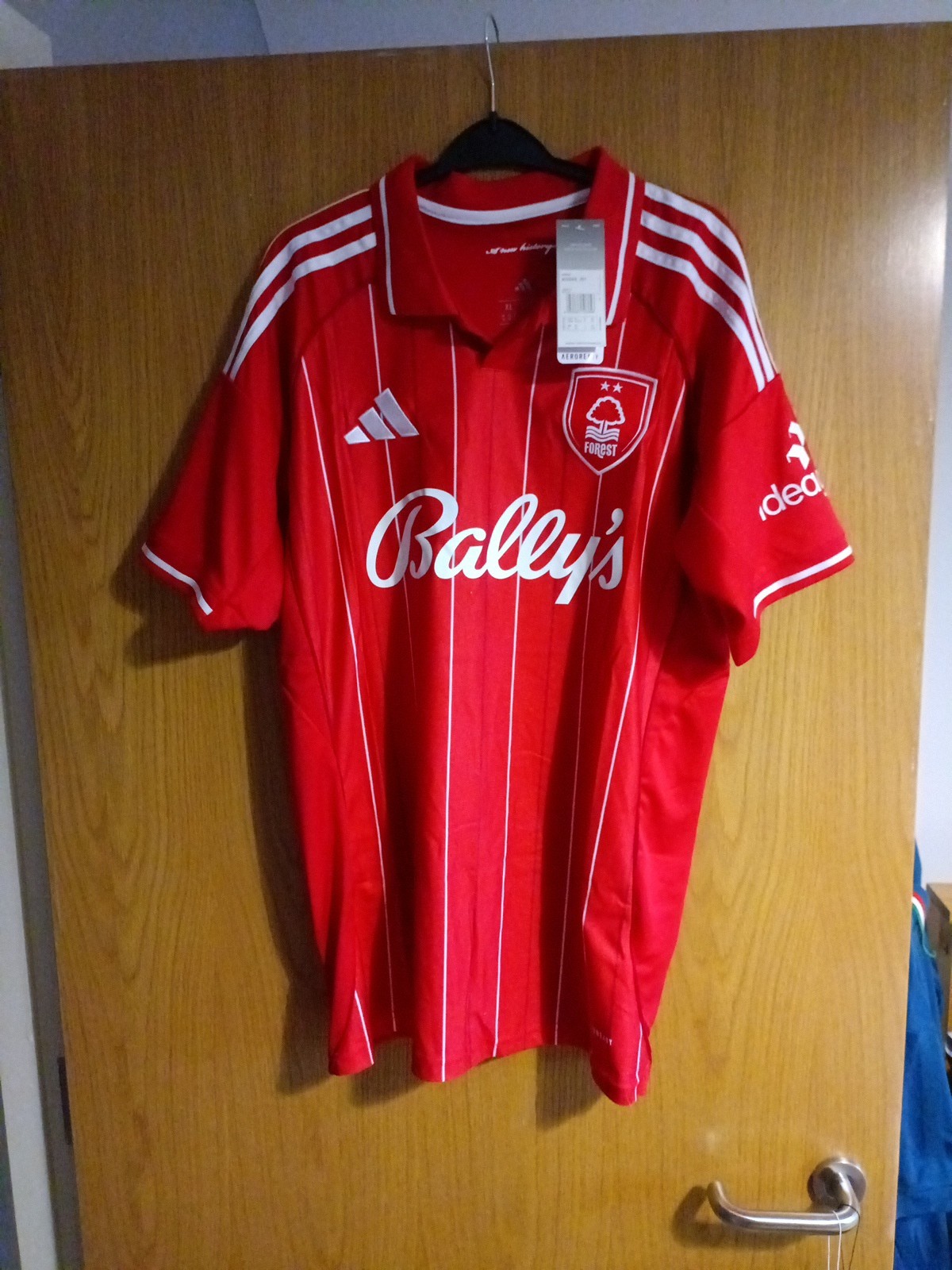 Nottingham Forest Replica Home Shirt 25/26 Size XL New with Tags for sale on Ebay