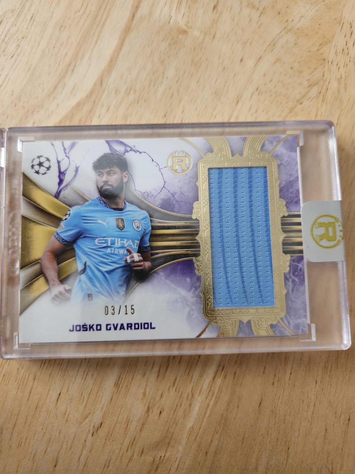 Topps Reverence 2024/25 Josko Gvardiol Patch /15 Manchester City for sale on Ebay