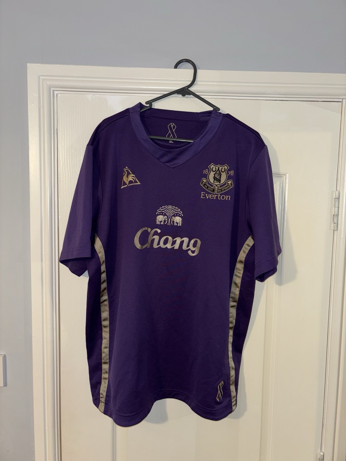 Everton Strip 2009-2010 Purple Limited Edition. Liverpool Unities for sale on Ebay