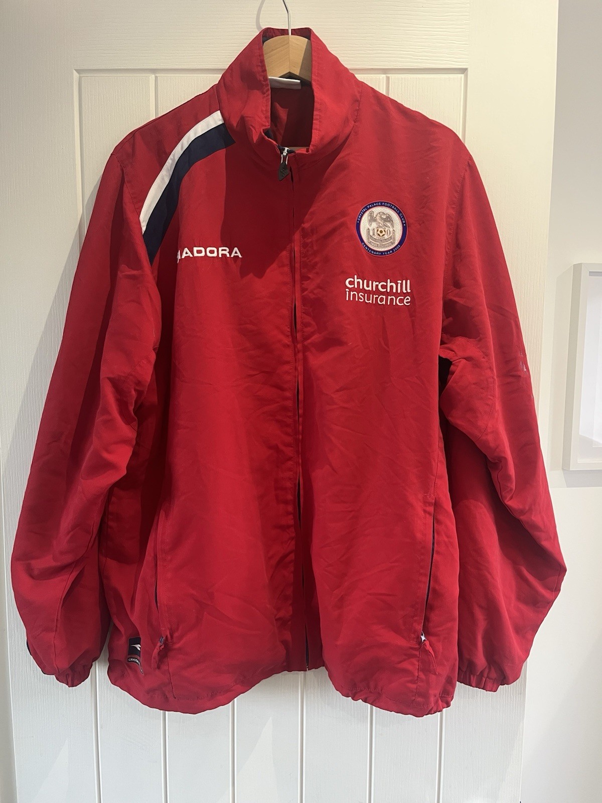 Vintage Crystal Palace Fc 05/06 100 years Centenary Training Jacket Size L for sale on Ebay