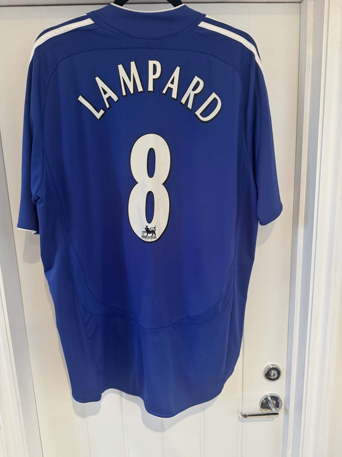 Chelsea Home Shirt 2006/08 Adidas Frank Lampard No.8 Size XL for sale on Ebay
