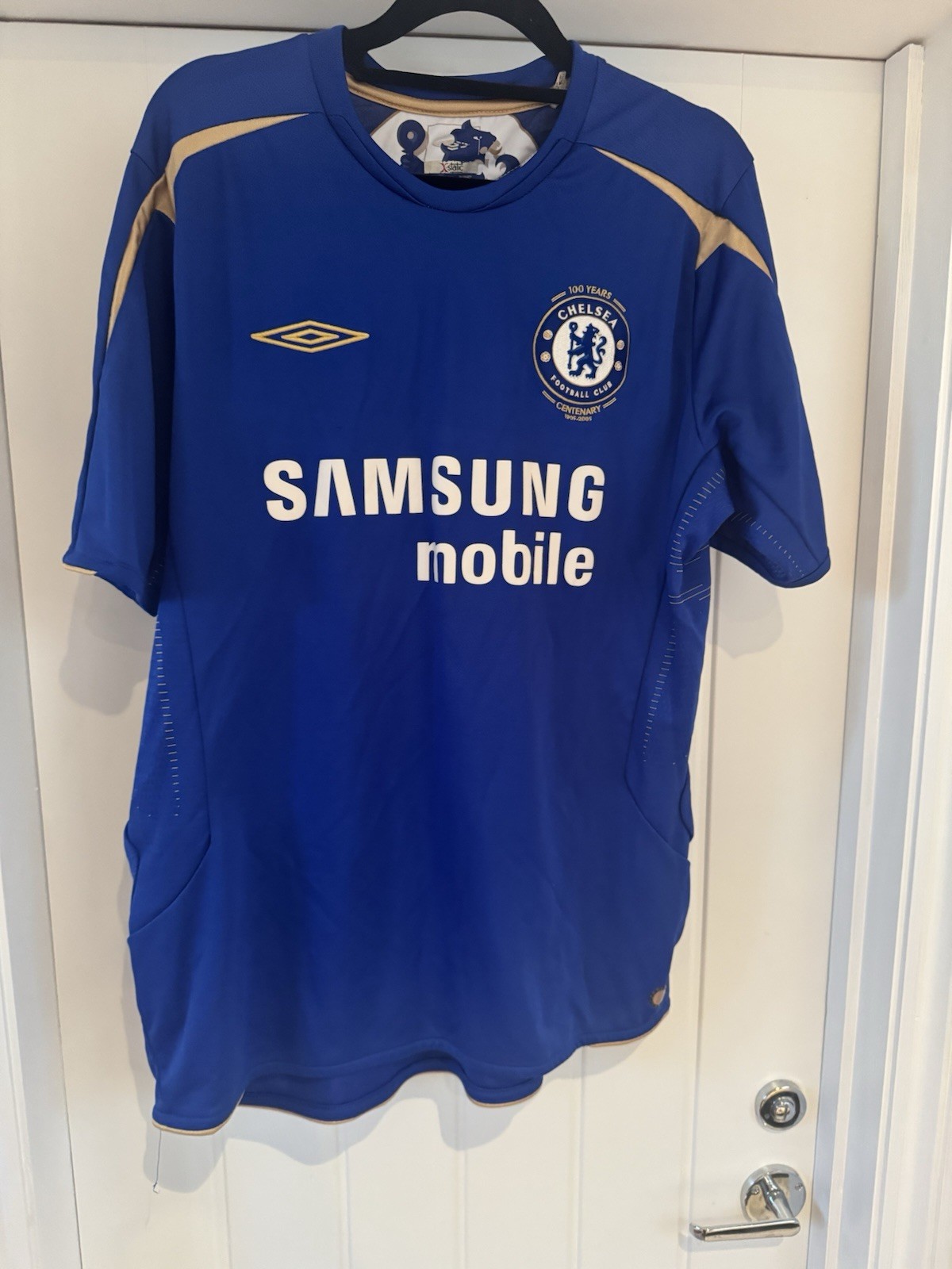 Umbro Chelsea 100th Centenary Home Shirt 2005/06 Size Large for sale on Ebay