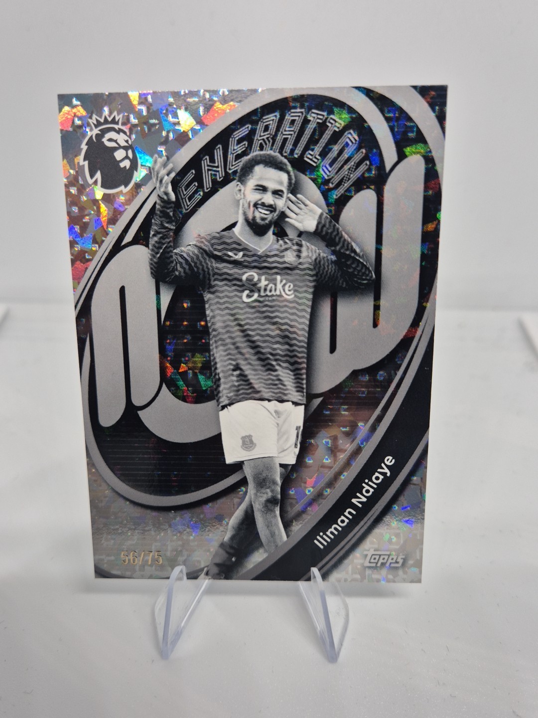 Topps Premier League 2025/2026 Iliman Ndiaye Everton Generation Now 56/75 for sale on Ebay