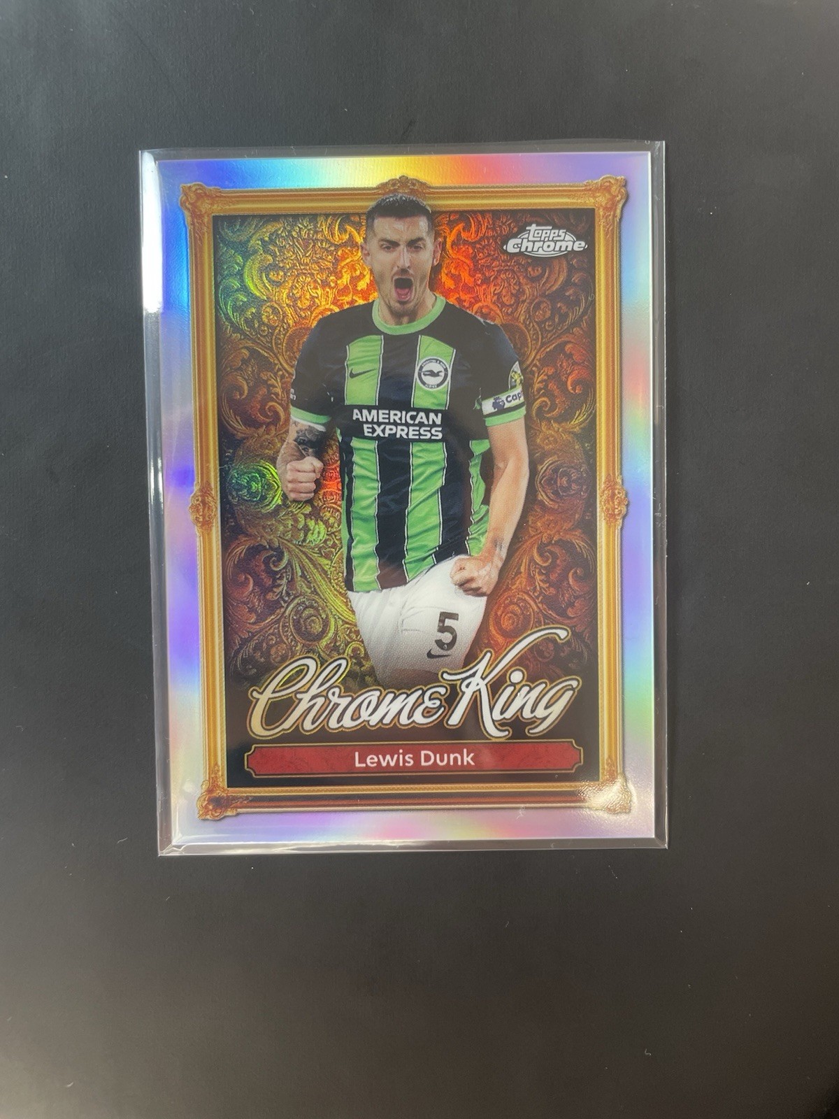Topps Premier League 2025/2026 Lewis Dunk Brighton Chrome King for sale on Ebay