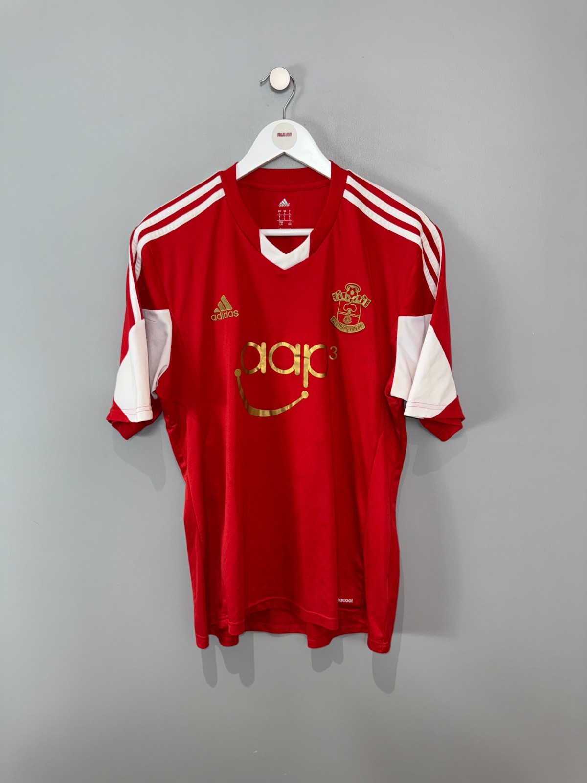 SOUTHAMPTON 2013/14 HOME SHIRT (size L)  ADIDAS ORIGINAL VINTAGE FOOTBALL SHIRT for sale on Ebay