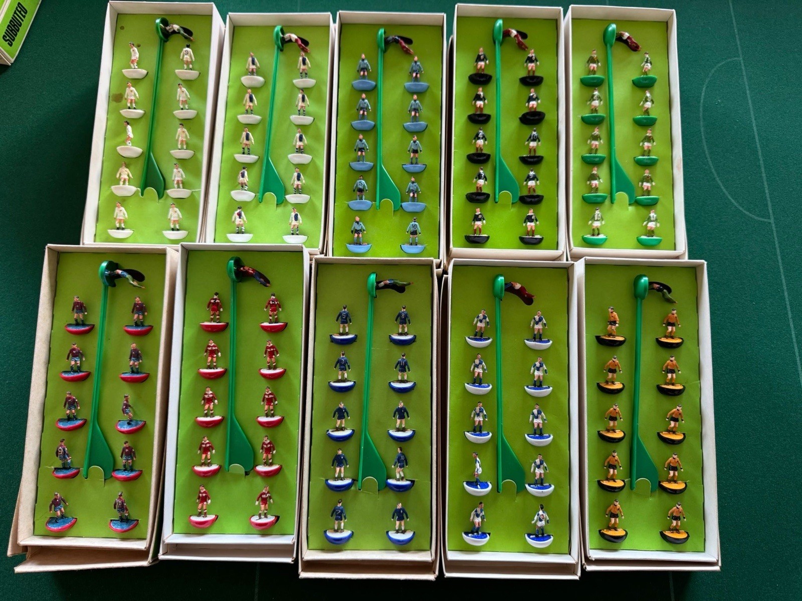 Subbuteo HW Teams X 10 for sale on Ebay
