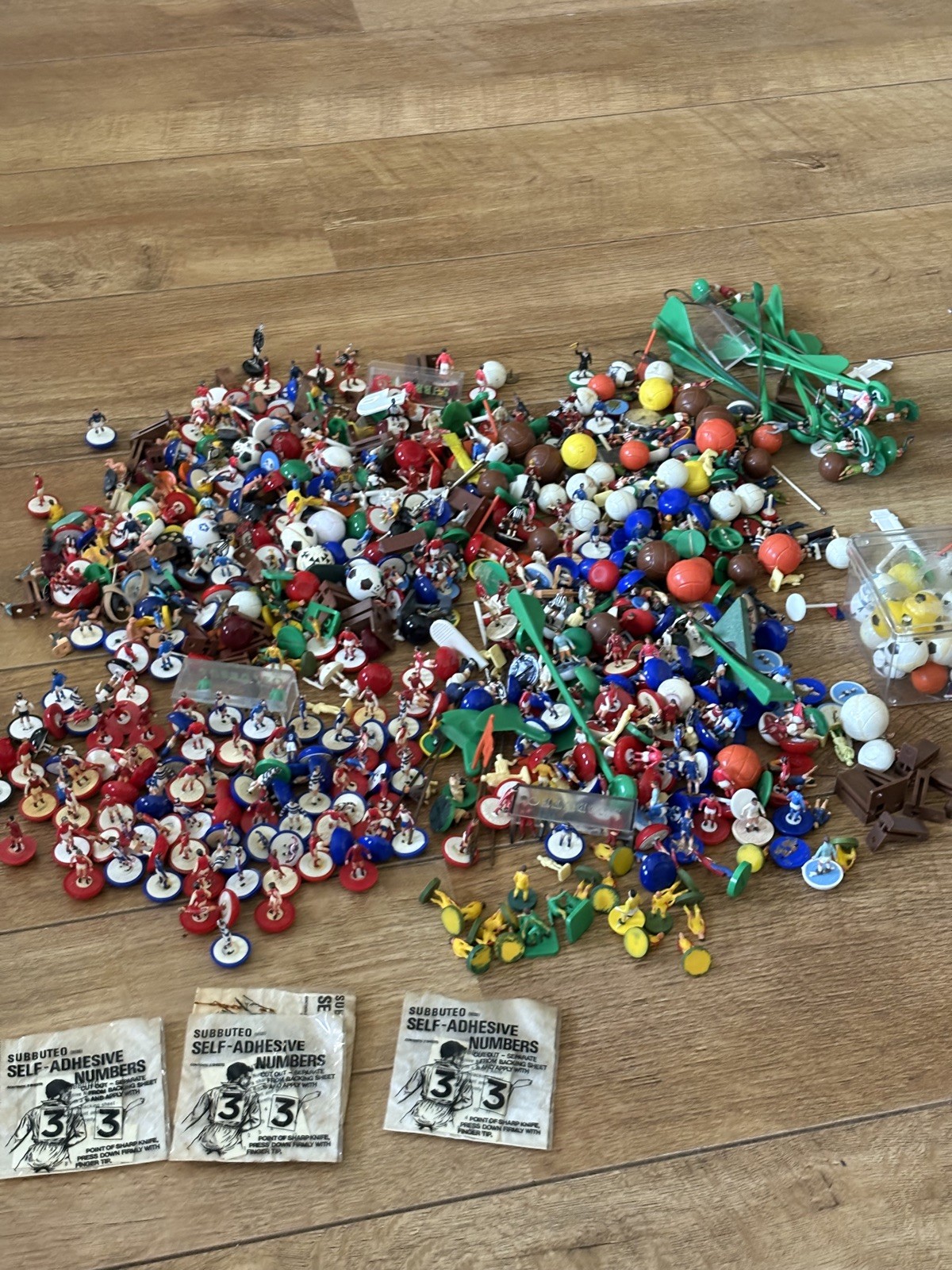 Vintage Subbuteo HW LW Lightweight Heavyweight Players Spares Big Joblot Bundle  for sale on Ebay