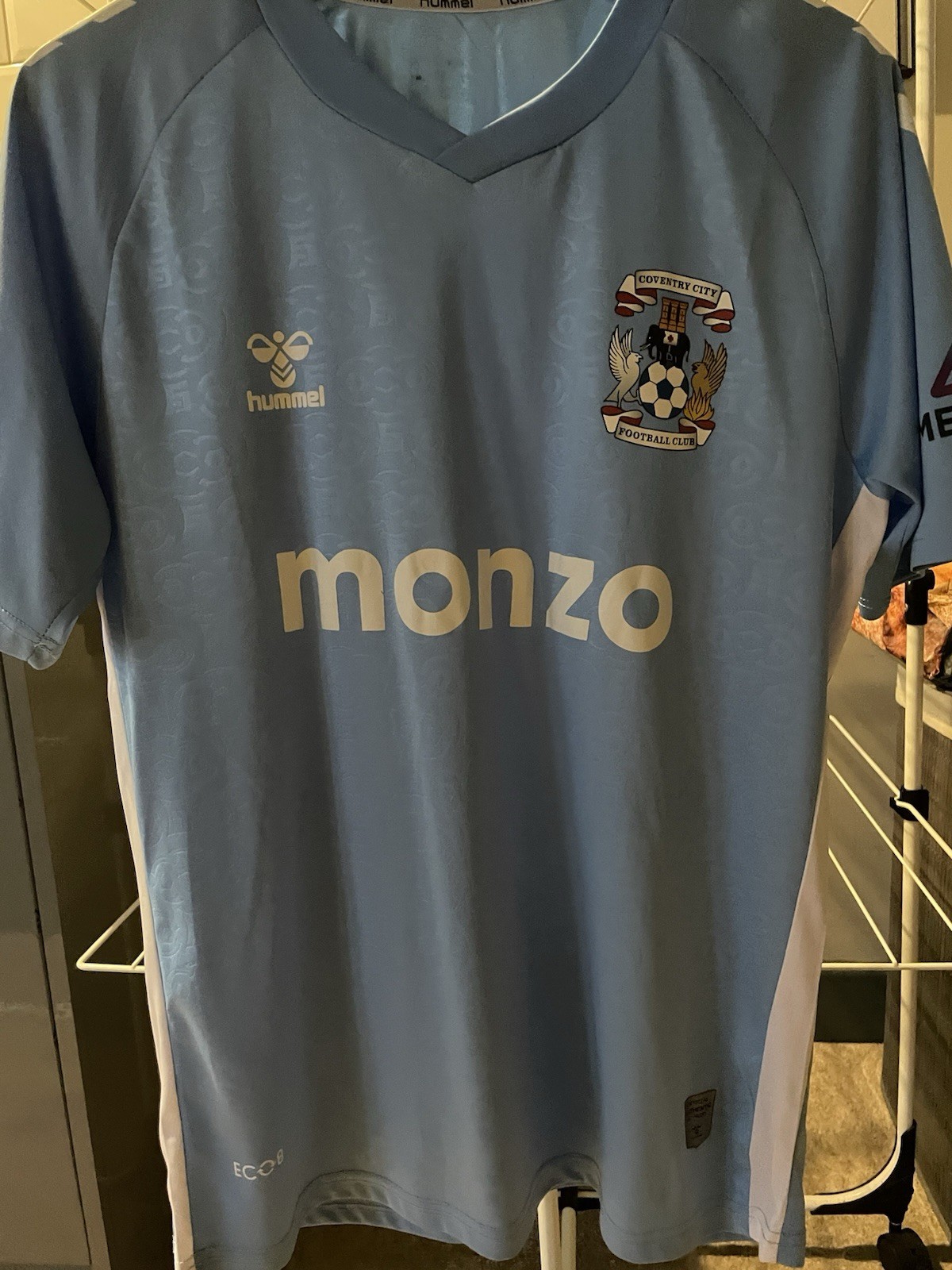 Coventry City Home Shirt - 24/25 - Hummel - Good Condition - Size M for sale on Ebay