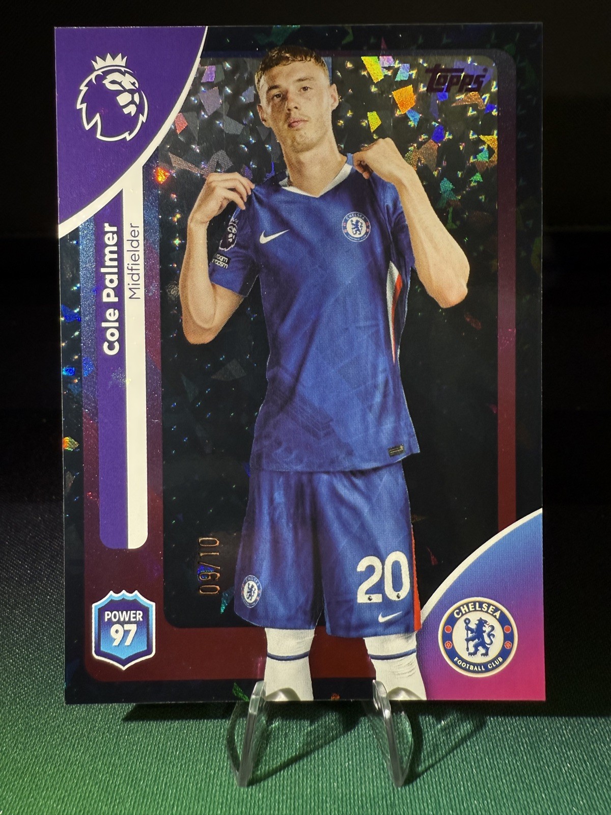 Topps Premier League 2026 Cole Palmer Black Mini Diamond Parallel /10 CHELSEA for sale on Ebay