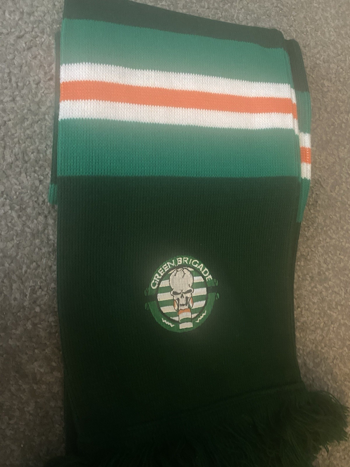 Ultras Celtic Green Brigade Woolen Scarf for sale on Ebay