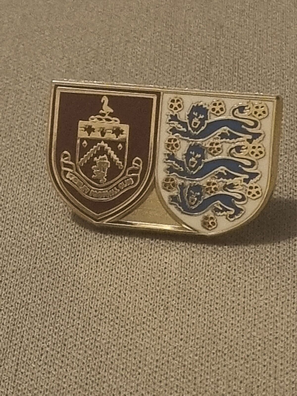 Burnley  England Badge for sale on Ebay