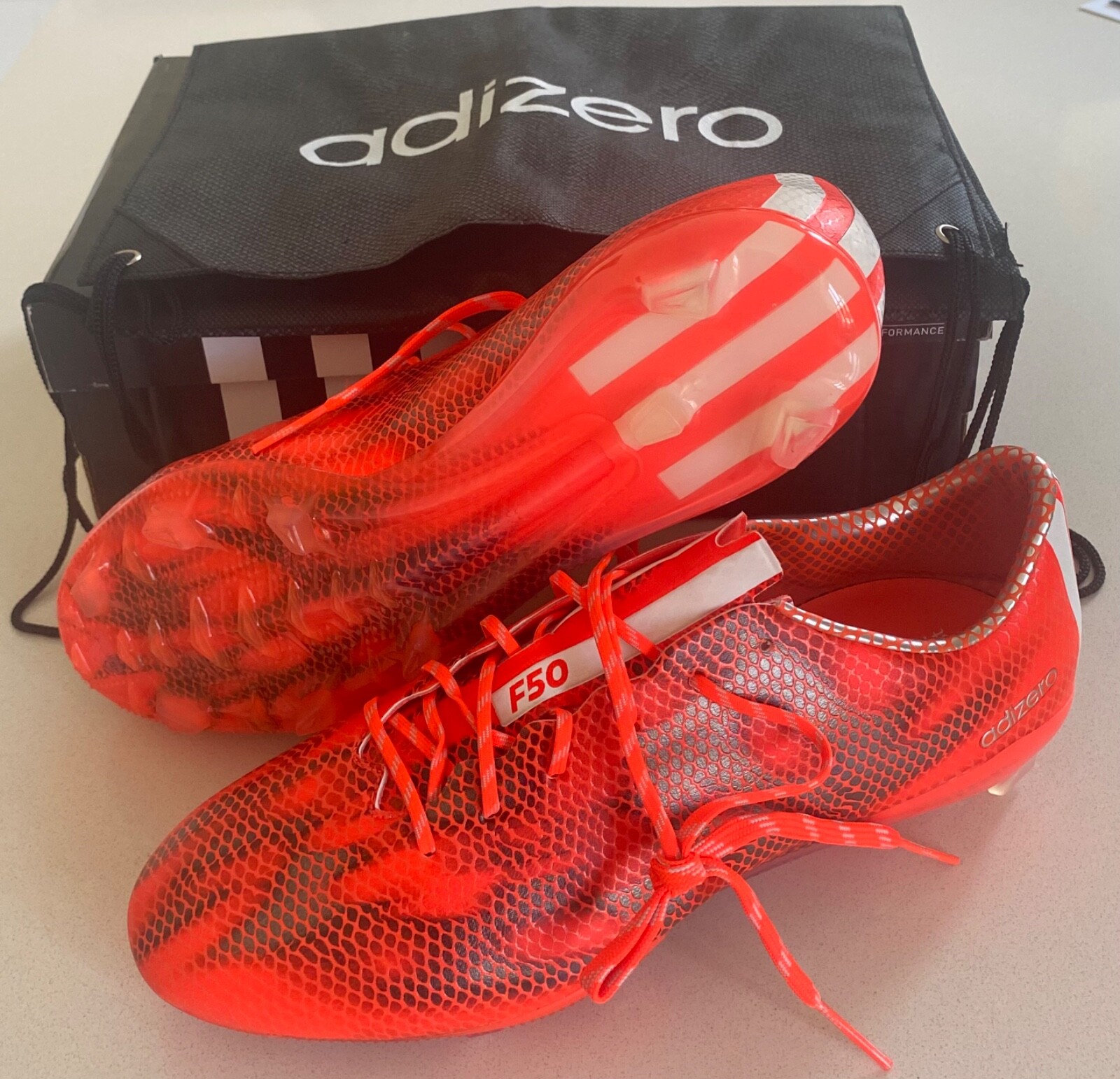 2015 ADIDAS F50 ADIZERO FG UCL FOOTBALL BOOTS SOCCER CLEATS PREDATOR BNIB UK 10 for sale on Ebay