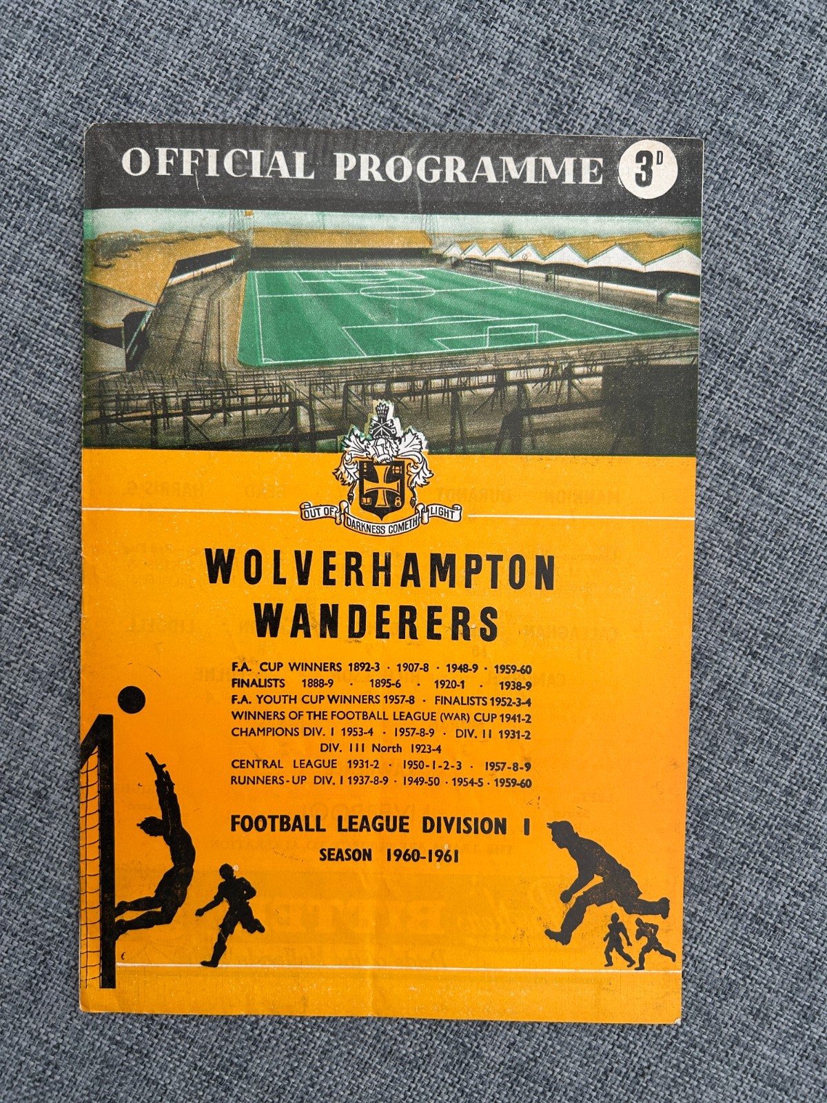 WOLVERHAMPTON WANDERERS RESERVES V LIVERPOOL RESERVES 1960 61 WOLVES for sale on Ebay