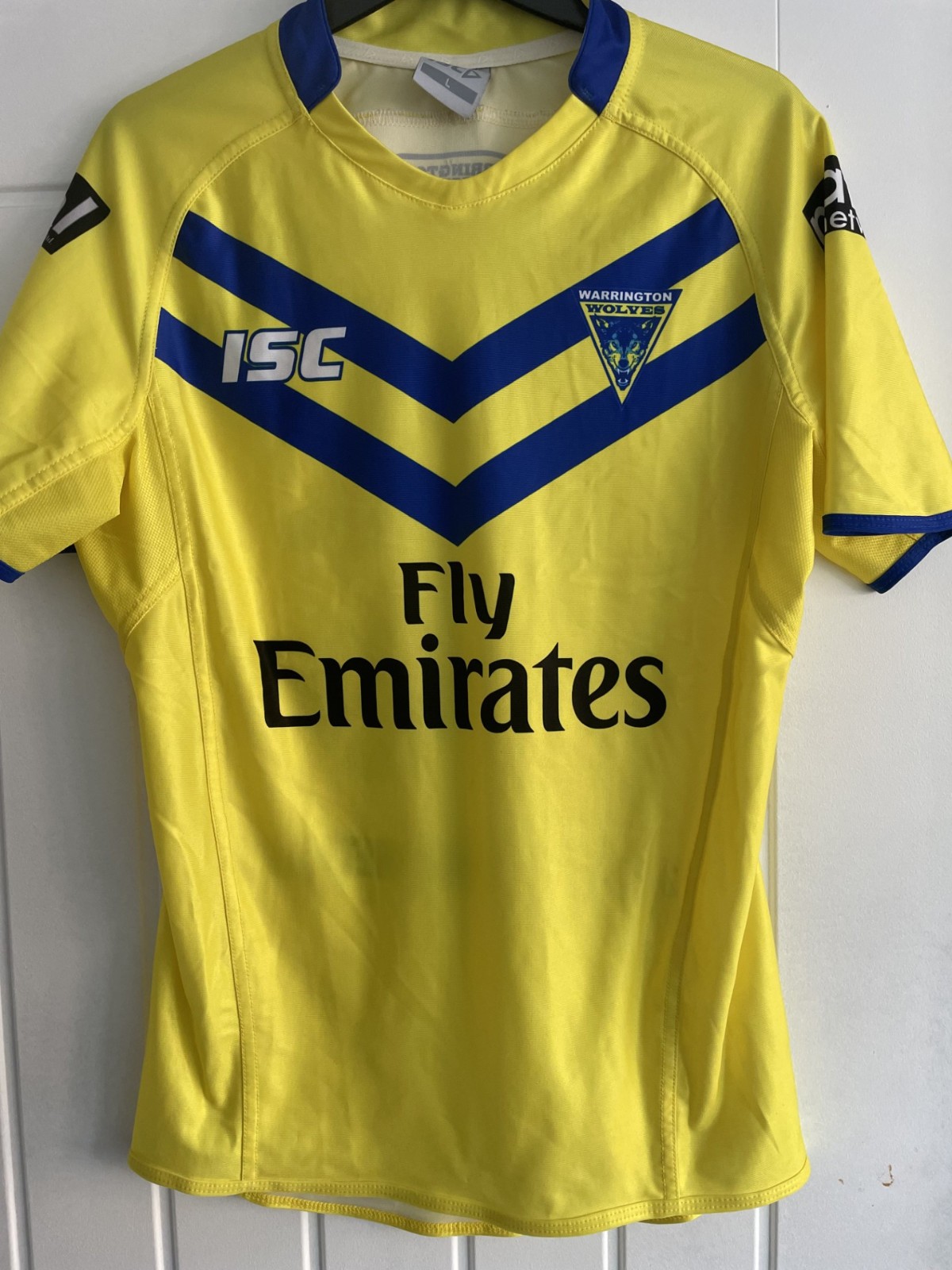 WARRINGTON WOLVES - ASHTON SIMS - PLAYER ISSUE & SIGNED for sale on Ebay