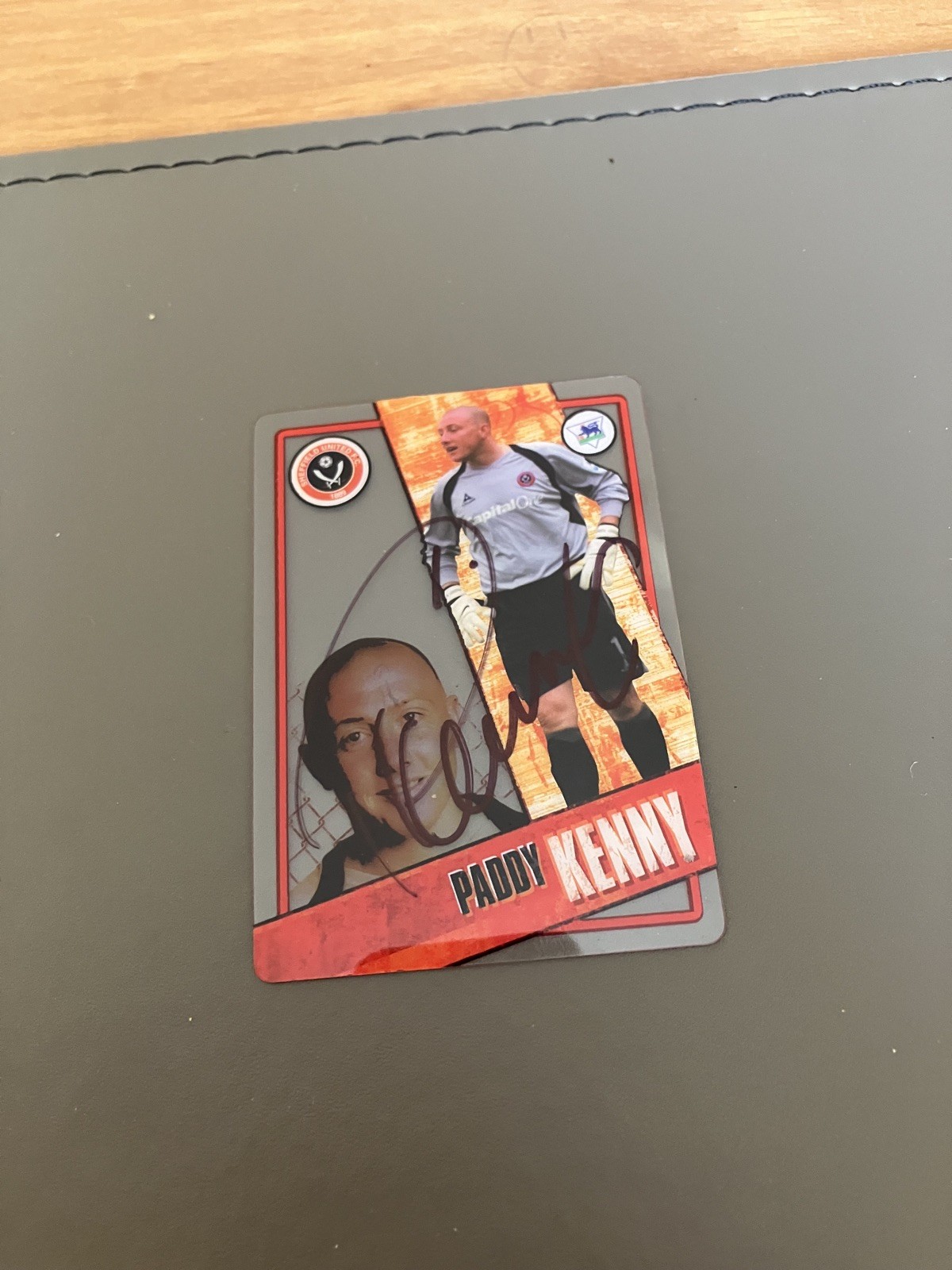 PADDY KENNY HAND SIGNED SHEFFIELD UNITED TOPPS I-CARD 05/06. for sale on Ebay