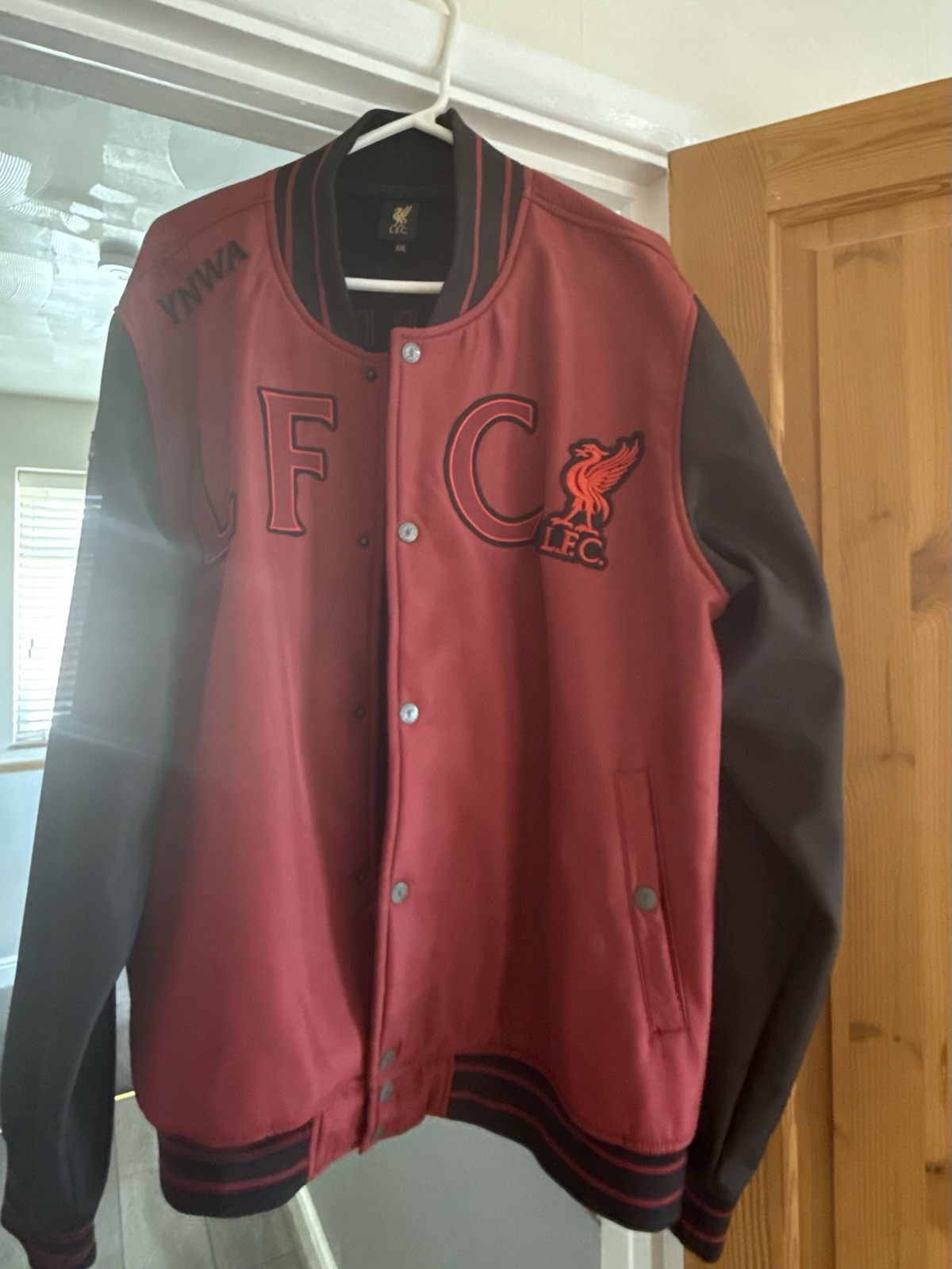 Genuine Liverpool Red Bomber Jacket From The Official Liverpool Merchandise ￼ for sale on Ebay