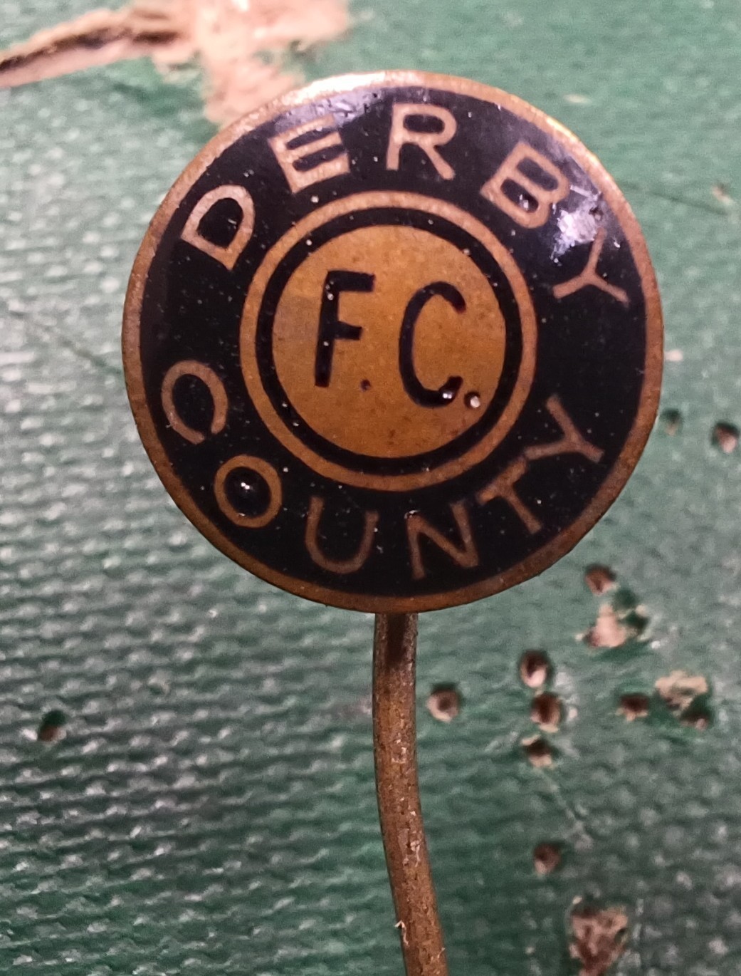 RARE England Derby County FC Football Club Enamel Pin Badge 2 for sale on Ebay