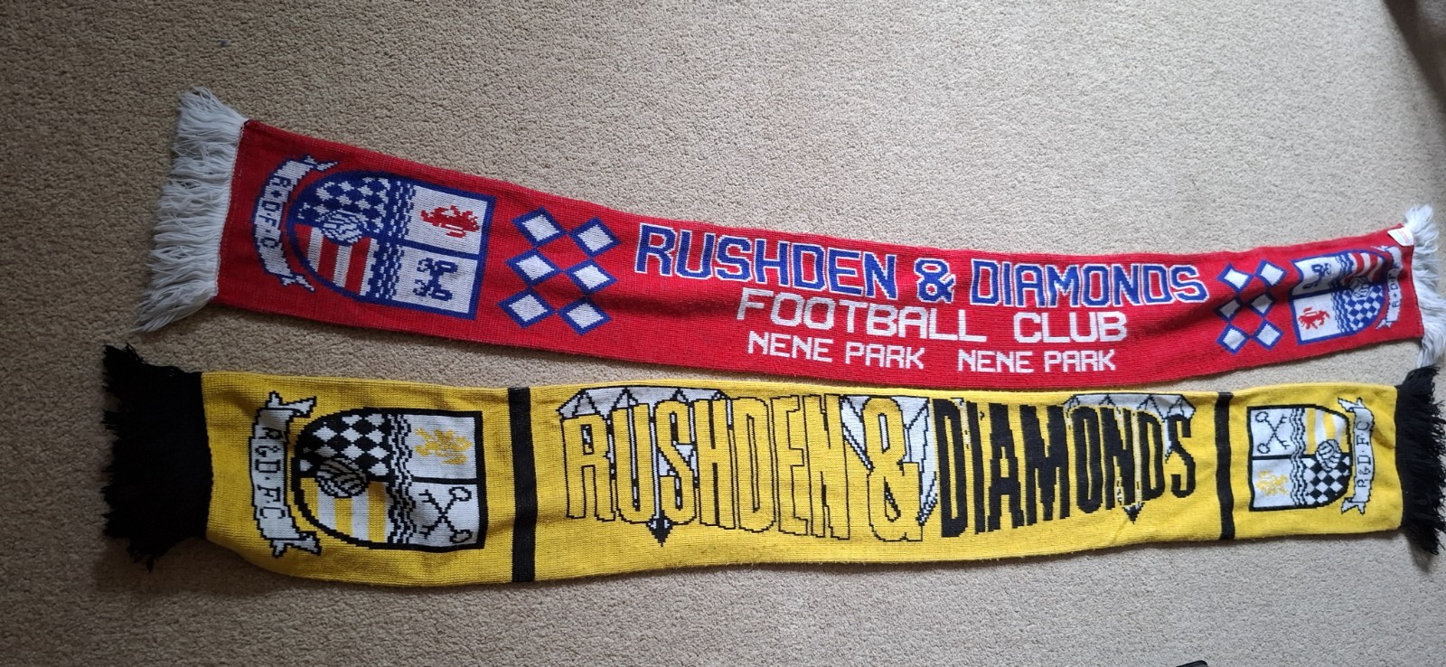 Retro Football Scarf for sale on Ebay