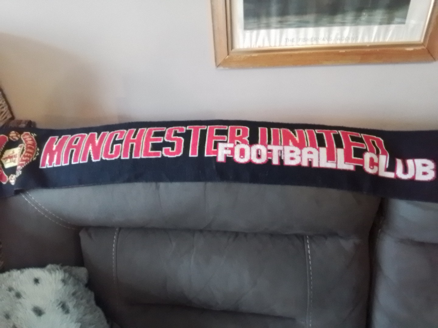 Manchester United Football Club Scarf for sale on Ebay