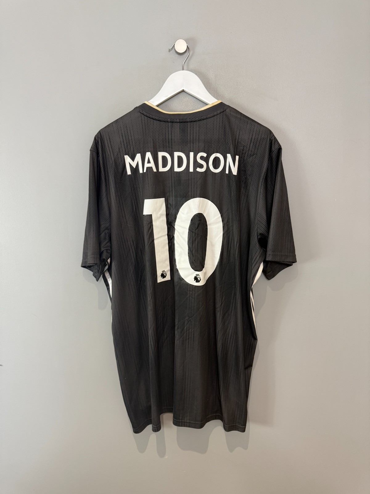 LEICESTER CITY 2019/20 AWAY SHIRT (XXL)  ADIDAS ORIGINAL VINTAGE FOOTBALL SHIRT for sale on Ebay